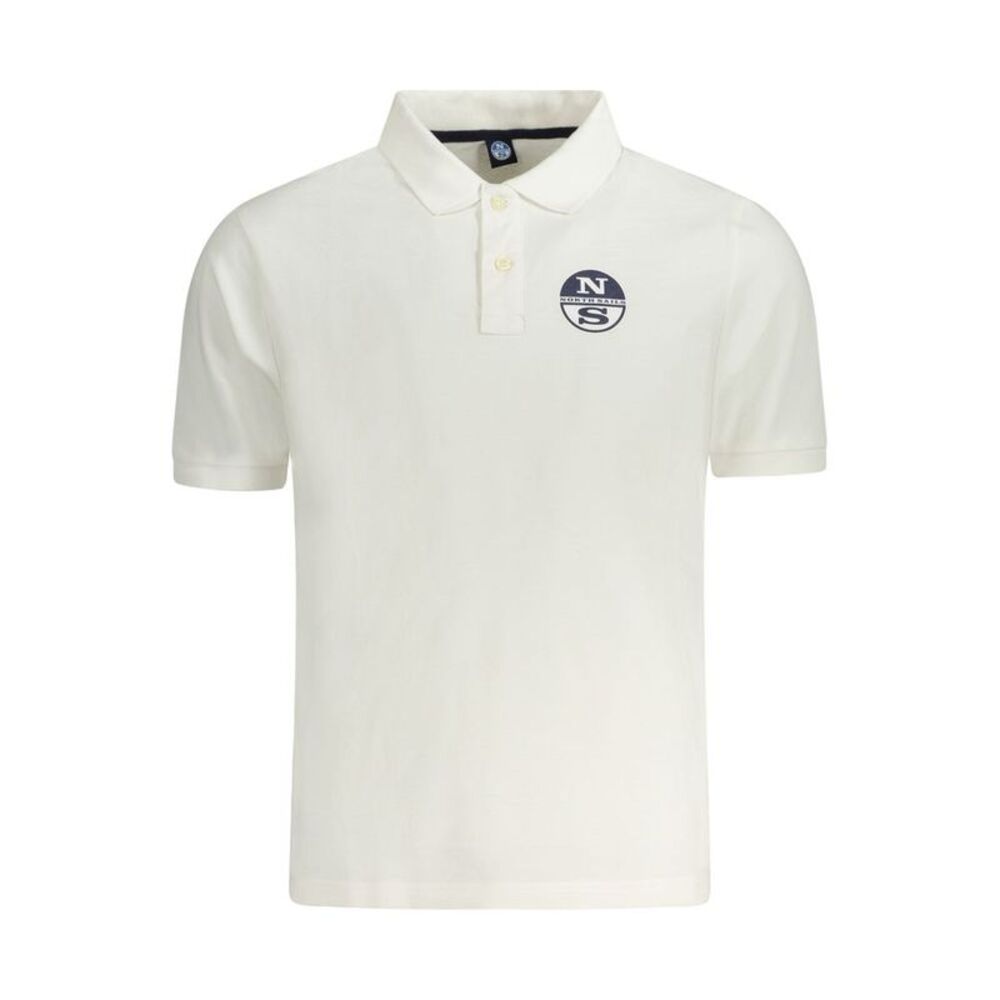 North Sails White Cotton Men Polo Men's Shirt